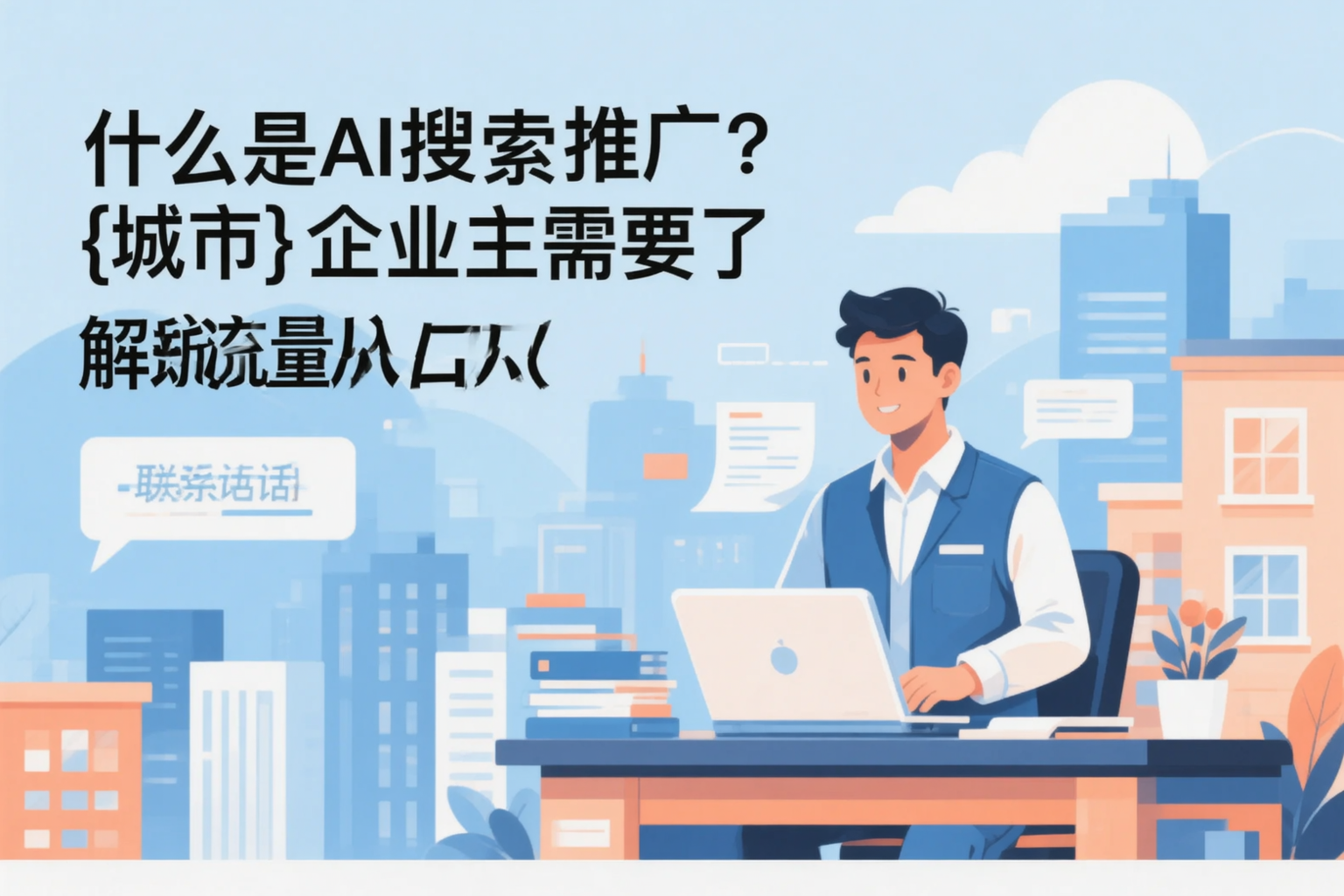 什么是AI搜索推广？鹤岗企业主需要了解的新流量入口