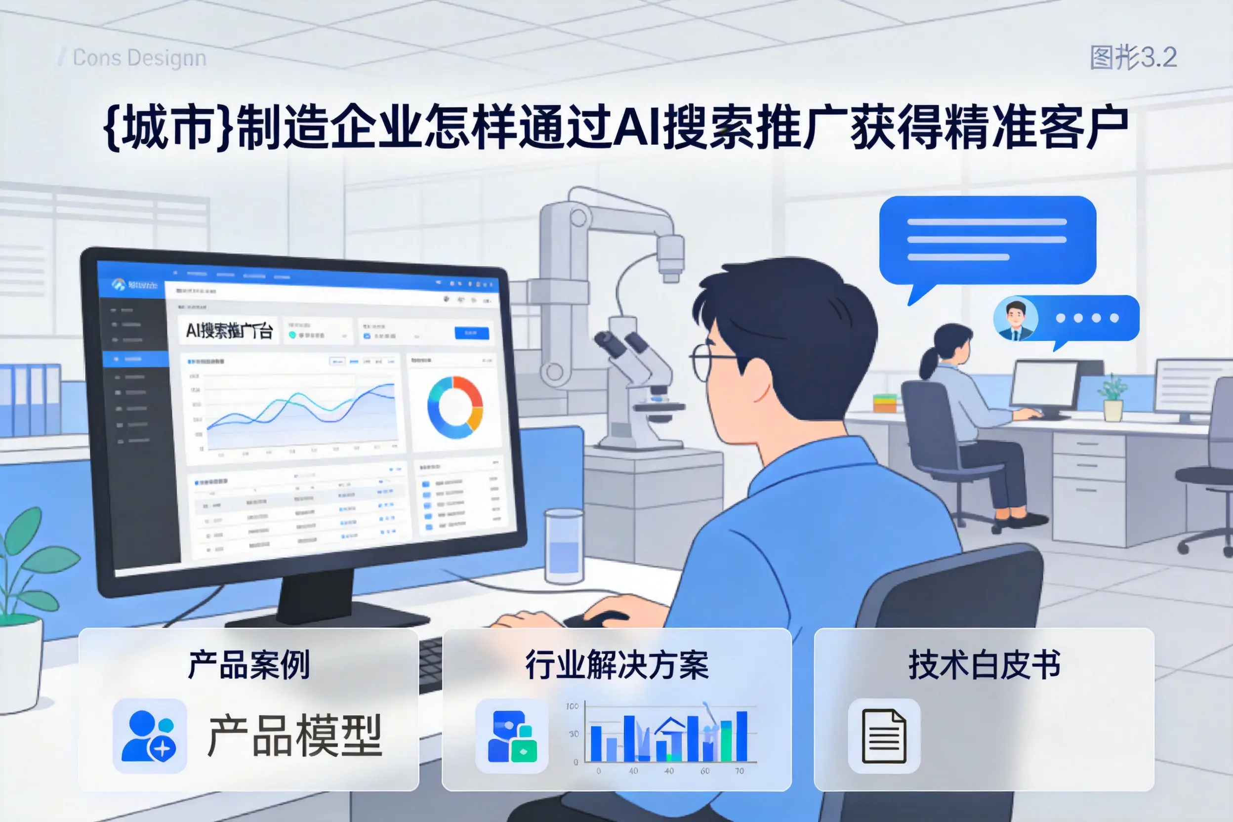 鹤岗制造企业怎样通过AI搜索推广获得精准客户