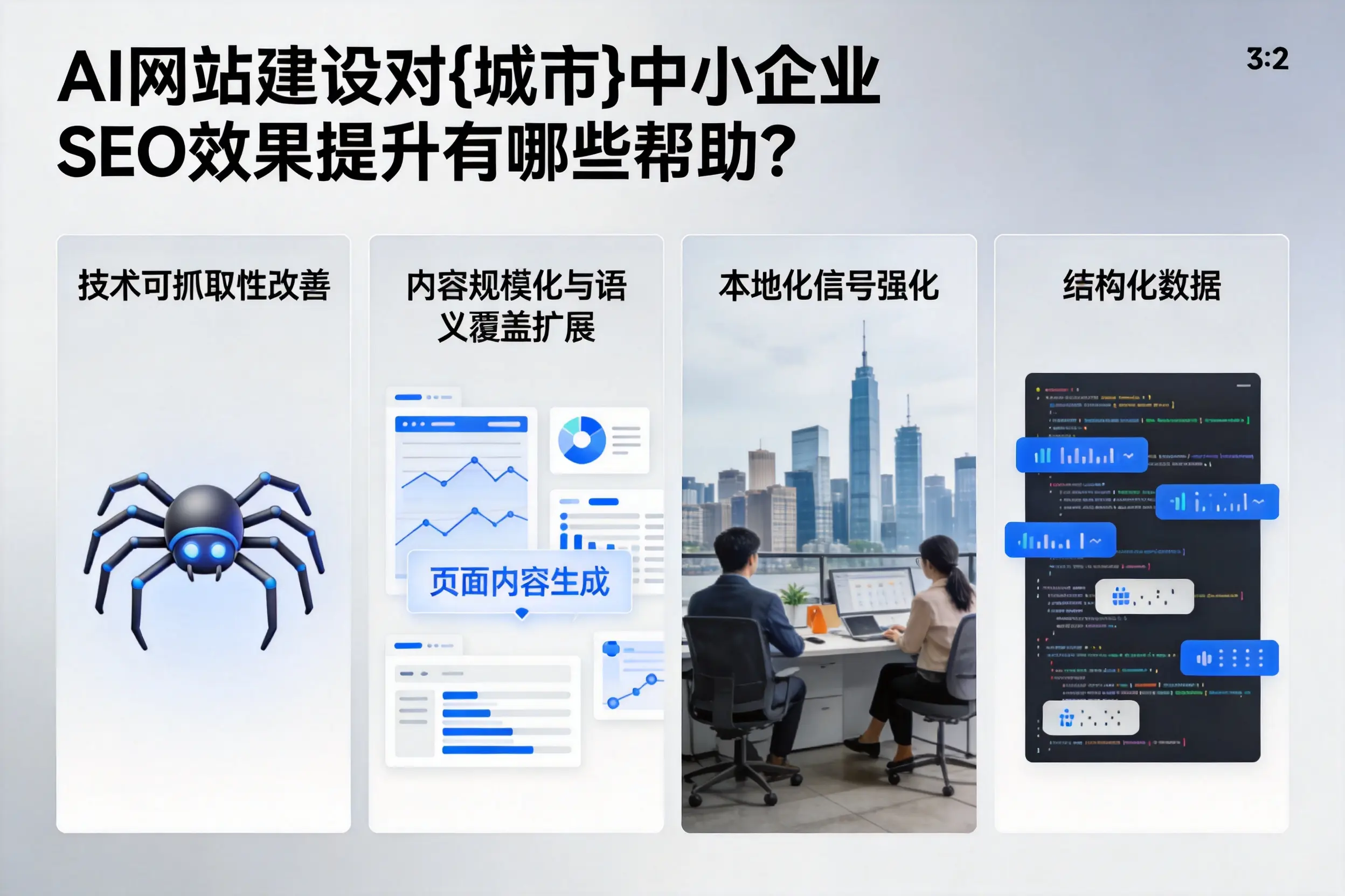 AI网站建设对鹤岗中小企业SEO效果提升有哪些帮助？